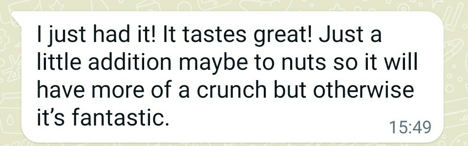 *BOOSTER SNACKS - Lactation Flapjacks - GOING NUTS (different sizes). FREE DELIVERY